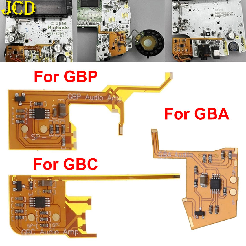 AliExpress JCD Low Power Digital Volume Amplifier Module For Gameboy Advance Color Pocket GBA GBC GBP Sound Amp