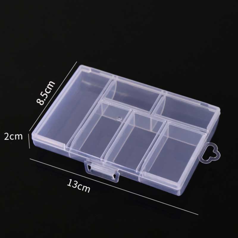 AliExpress Transparent Double-Buckle Jewelry Storage Box, view 2