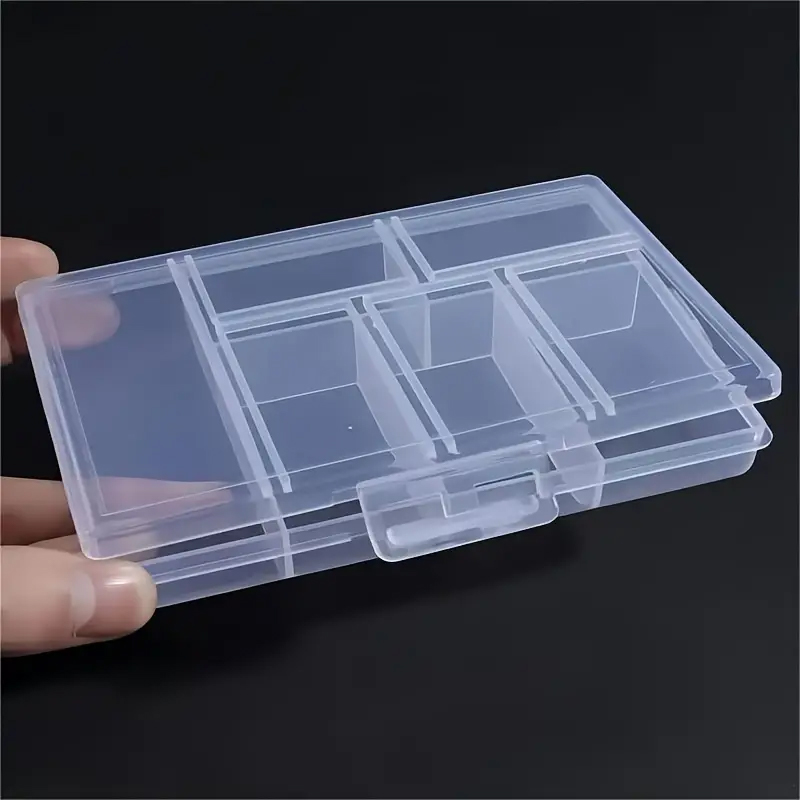 AliExpress Transparent Double-Buckle Jewelry Storage Box, view 5