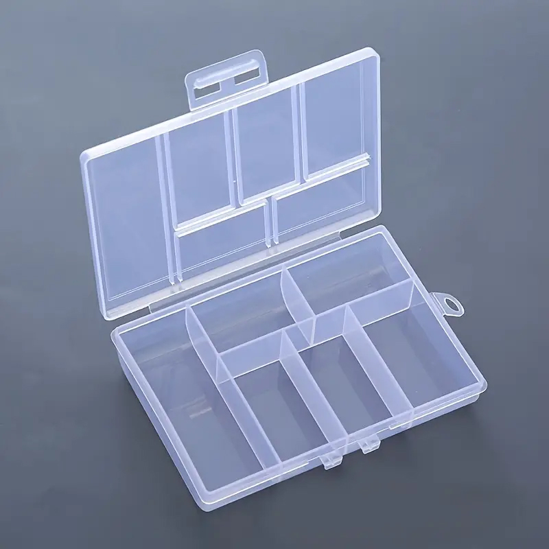AliExpress Transparent Double-Buckle Jewelry Storage Box, view 6