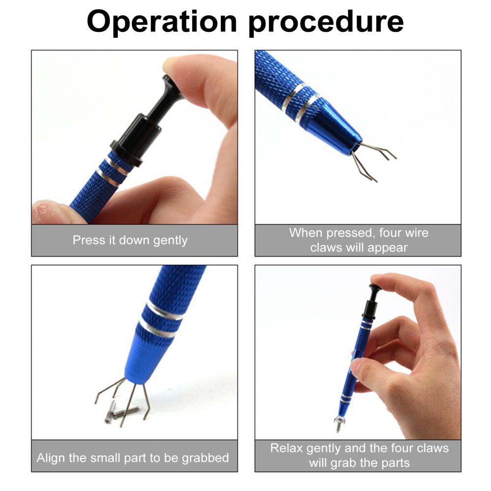 AliExpress Four-Claw Retractable Pickup Tool for Small Parts, view 4