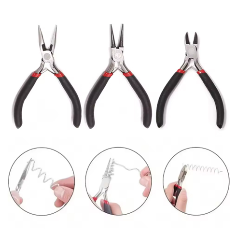 AliExpress 3-Piece Jewelry Pliers Set for DIY Crafts, view 2