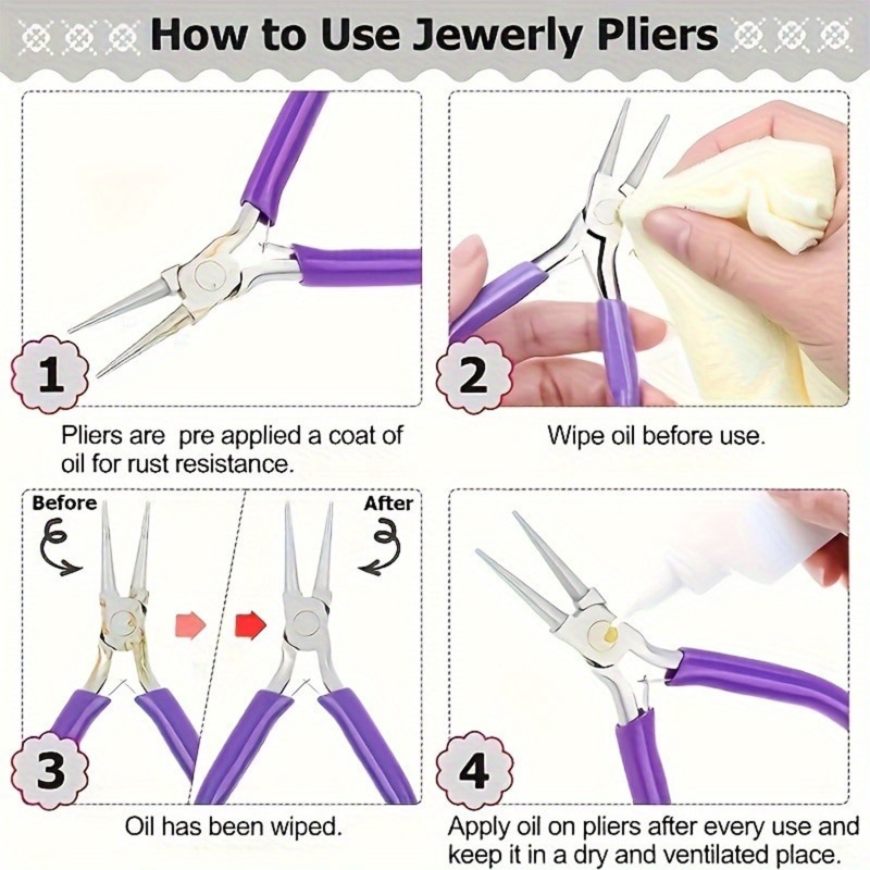 AliExpress 3-Piece Jewelry Pliers Set for DIY Crafts, view 5