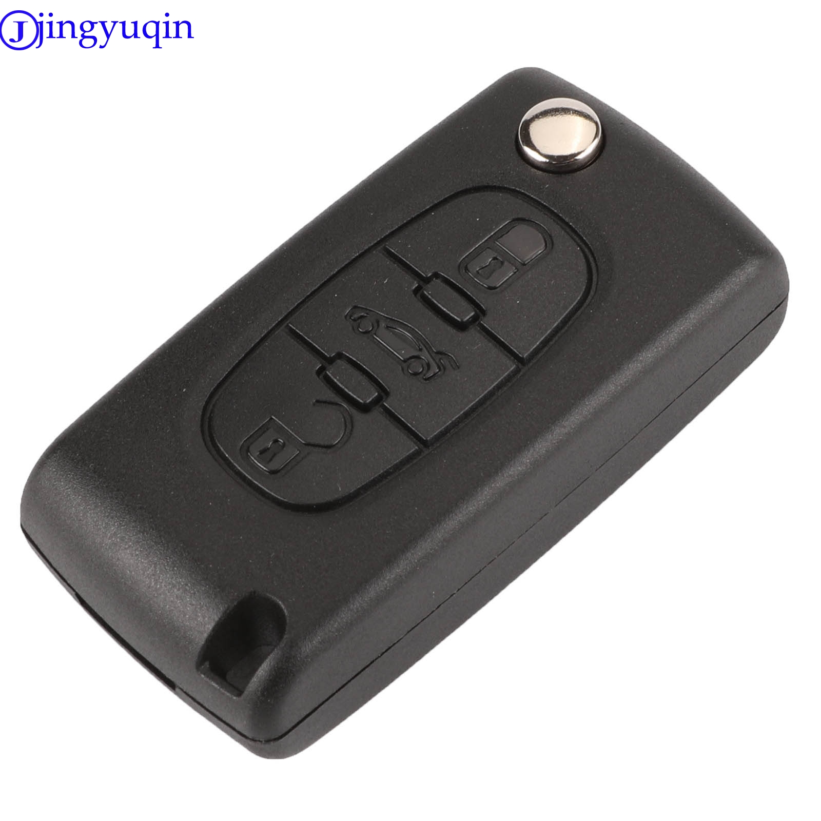 AliExpress jingyuqin X1 X5 Remote Car Key Case Shell For Peugeot 307 407 308 607 For Citroen C2 C3 C4 C5 C6 C8 XSARA PICA C523/536 HU83/VA2, view 3