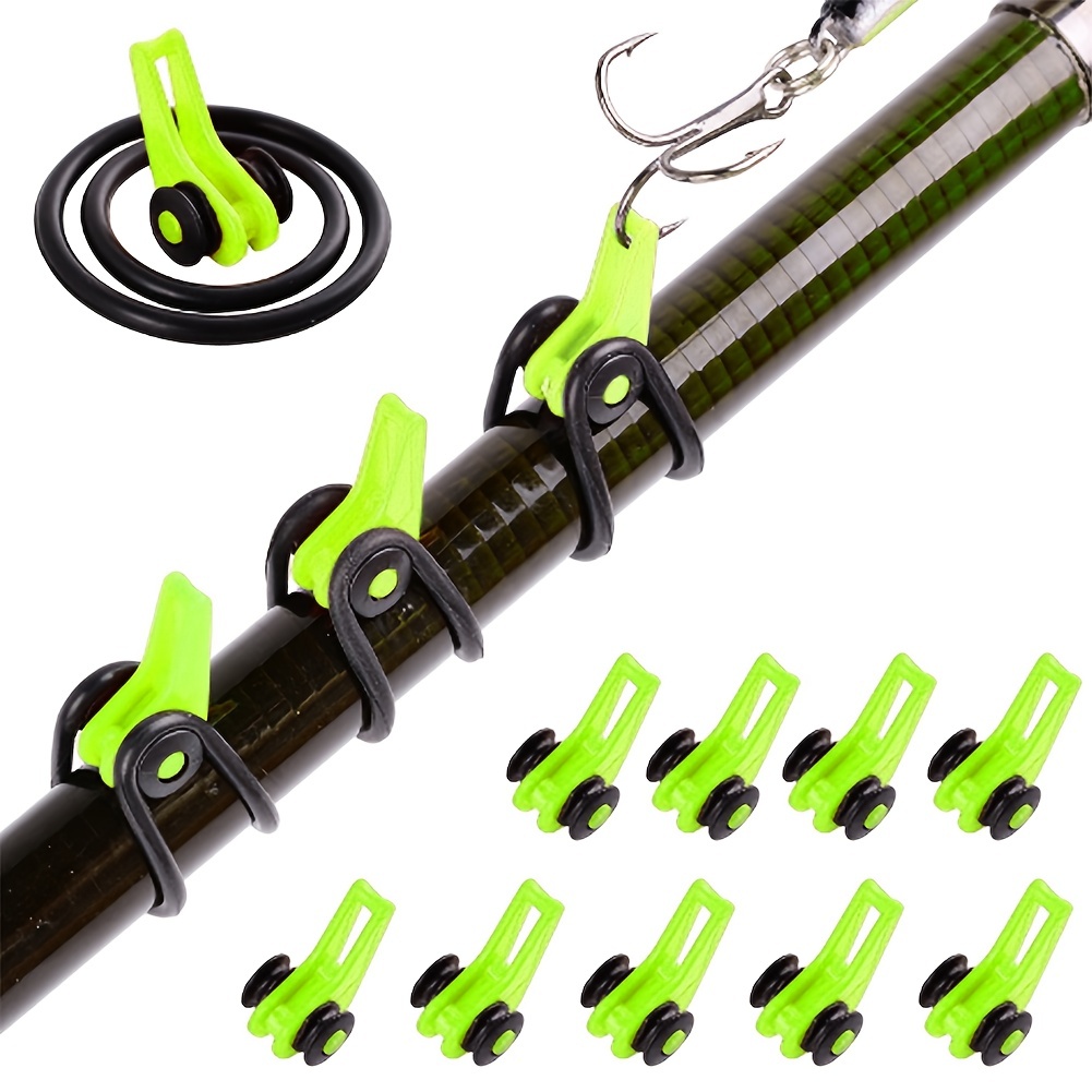 AliExpress JOOYOO Silicone Fishing Hook Keeper Rings (10-Pack)