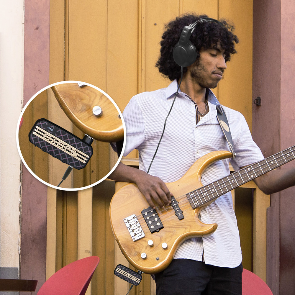 AliExpress JOYO JA-03 Portable Bass Guitar Amplifier 6 Sound Effects Plug and Play Mini Amplifier Headphone Amp for Guitar Practice, view 3