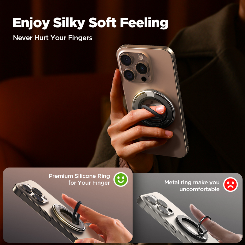 AliExpress JOYROOM MagSafe Silicone Phone Ring Grip, view 2