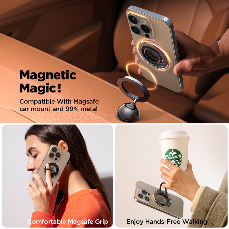 AliExpress JOYROOM MagSafe Silicone Phone Ring Grip, view 4