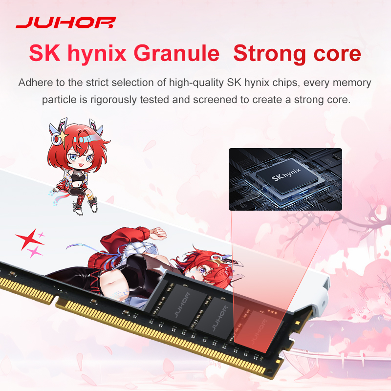 AliExpress JUHOR DDR4 8GB 3200MHz CL16 High Performance Desktop Memory, view 3
