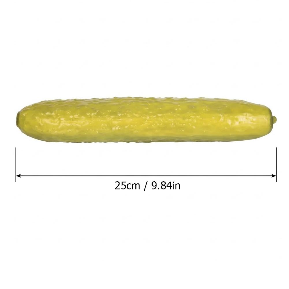 AliExpress Jumbo Pickle Squishy Big Cucumber Squeeze Slow Rising Squeeze Stress Relief for Adults Jumbo Pickle Squishy Stress Relief Set, view 6