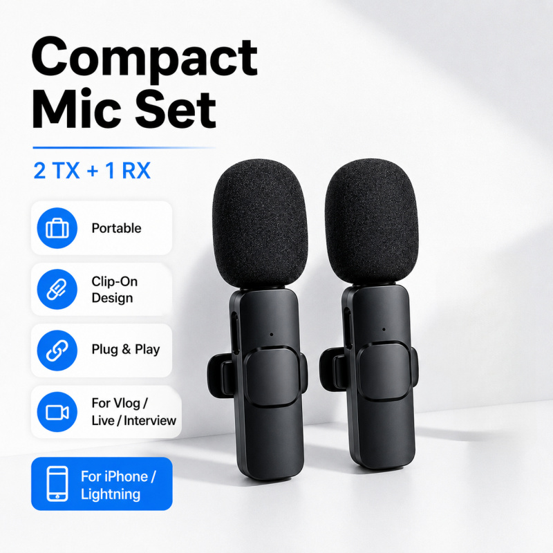 AliExpress K8 Style 2.4G Wireless Lavalier Mic for Phones, view 5