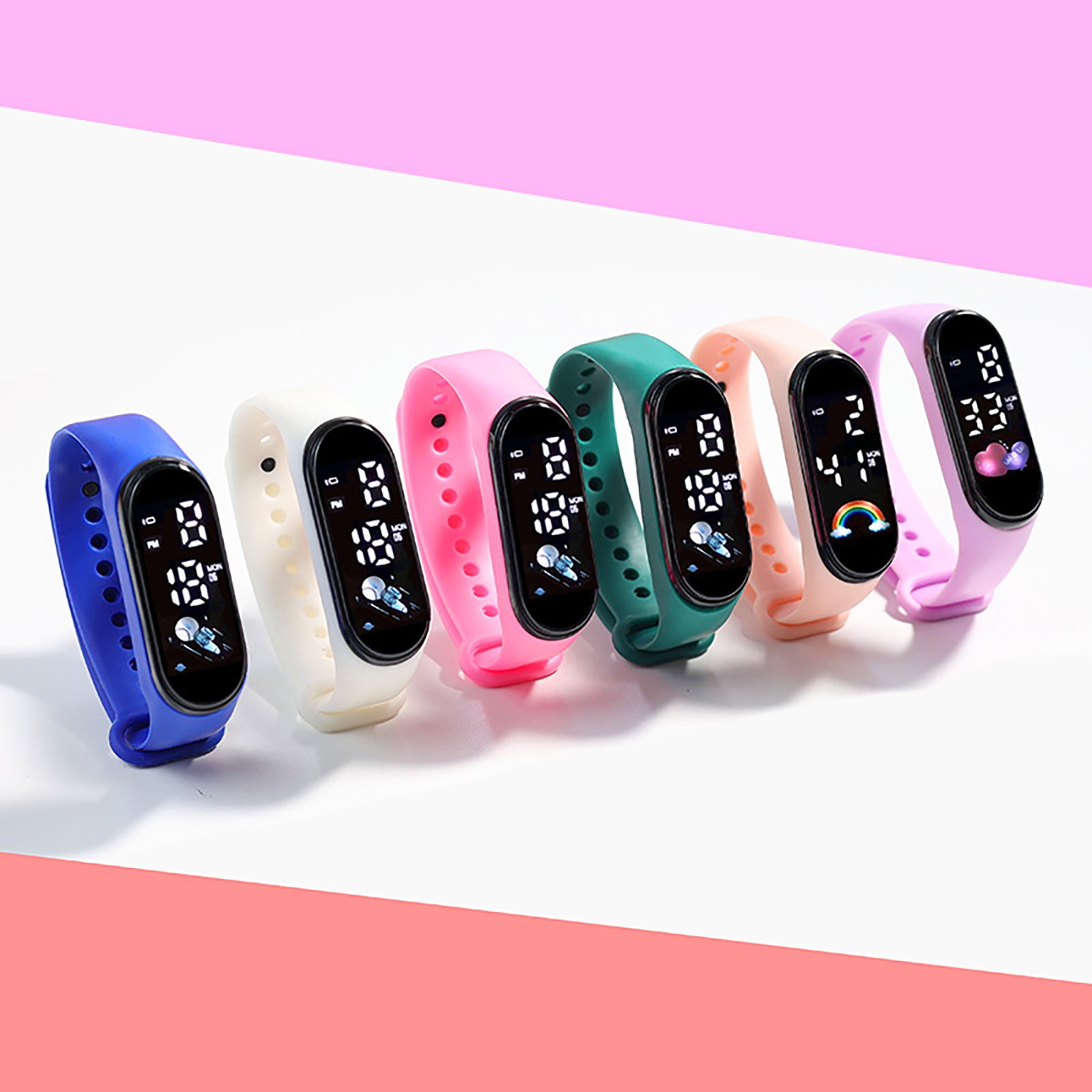 AliExpress Kids Kawaii Silicone Digital Watch, view 3