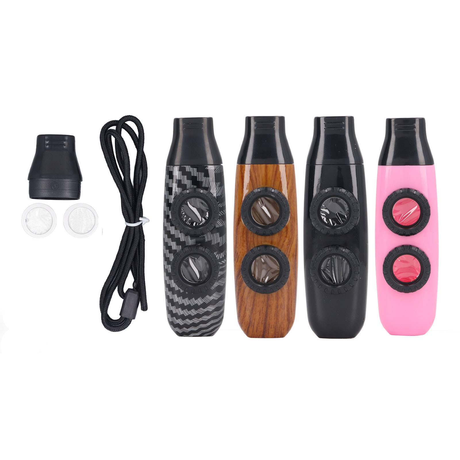 AliExpress Kazoo Flute with Diaphragm Kazoo Flute Dual Hole Flute Adjustable Musical Wind Instrument With Diaphragm For Playing Performance, view 6