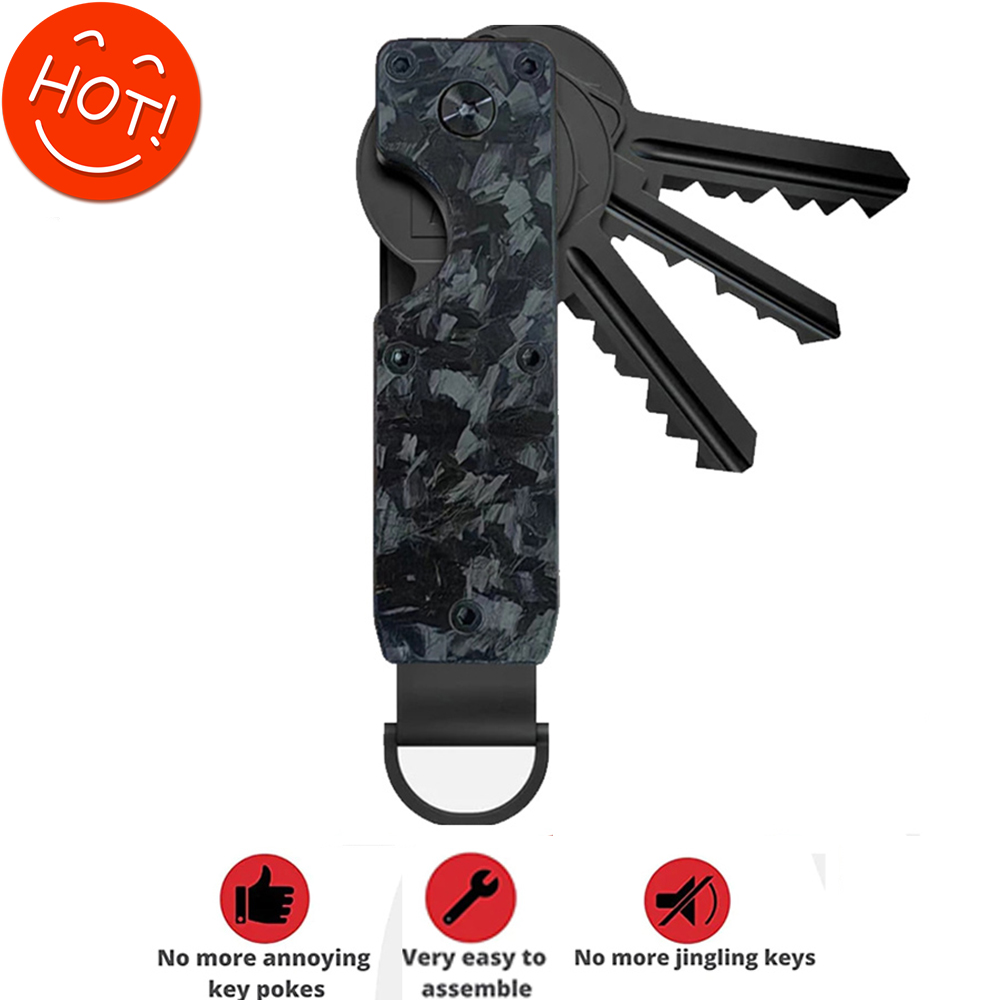 AliExpress Compact Metal Key Organizer (2 to 6 Keys)
