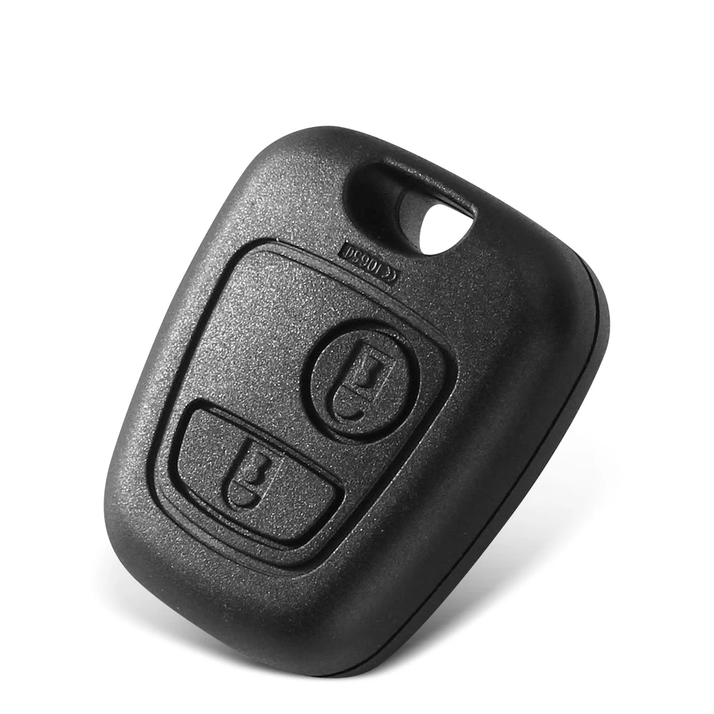 AliExpress KEYYOU Remote Car Key Shell Case Replacement 2 Buttons For Peugeot 206 207 307 408 607 For Citroen C1 C2 C3 C4 For Xsara Picasso, view 3