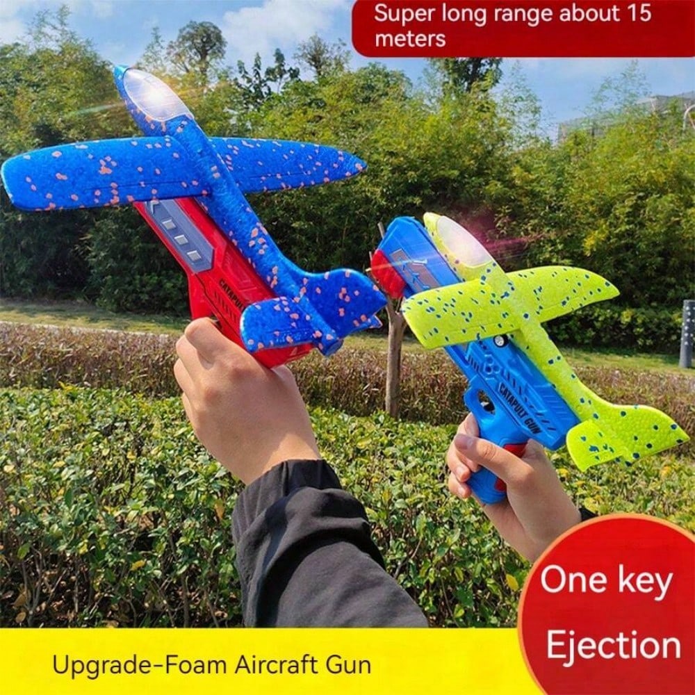 AliExpress Kids' Catapult Planes, Foam Planes, Gliders, Parent-Child Outdoor Shooting Flying Toys (Separate Accessory Packs for Purchase), view 3