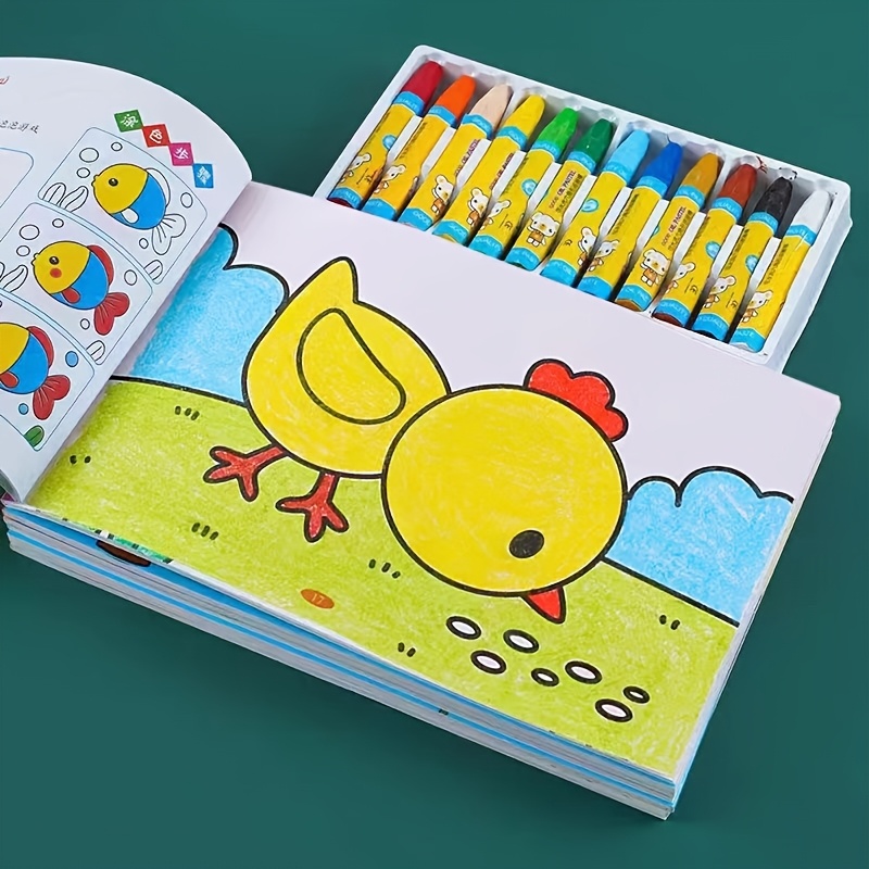 AliExpress Kids Coloring Book -  Doodle Drawing book,Birthday&Holiday Gift,Entry Level Drawing & Painting Book for Children Chinese Version, view 6