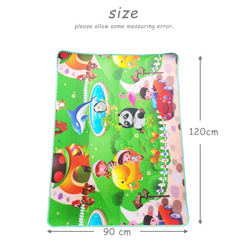 AliExpress Kids Crawling Mats Baby Play Mat EPE Activity Gym Carpet Baby Game Carpet for Children Rug Floor Newborns Eva Foam Toys 120*90cm, view 5