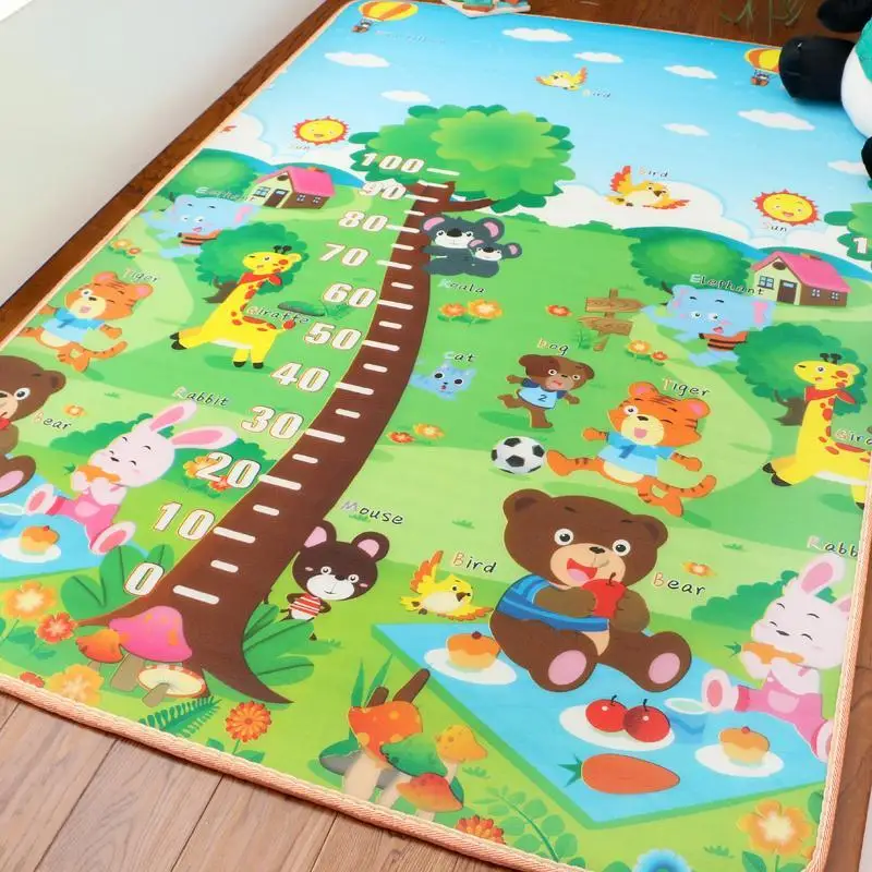 AliExpress Kids Crawling Mats Baby Play Mat EPE Activity Gym Carpet Baby Game Carpet for Children Rug Floor Newborns Eva Foam Toys 120*90cm, view 6