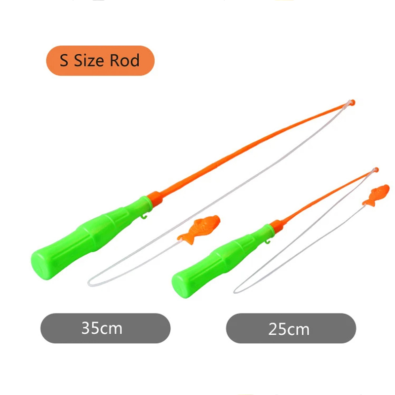 AliExpress Kids Fishing Toy Set Play Water Toys for Baby Magnetic Rod and Fish Indoor Outdoor Leisure Entertainment Games for Children TMZ, view 5