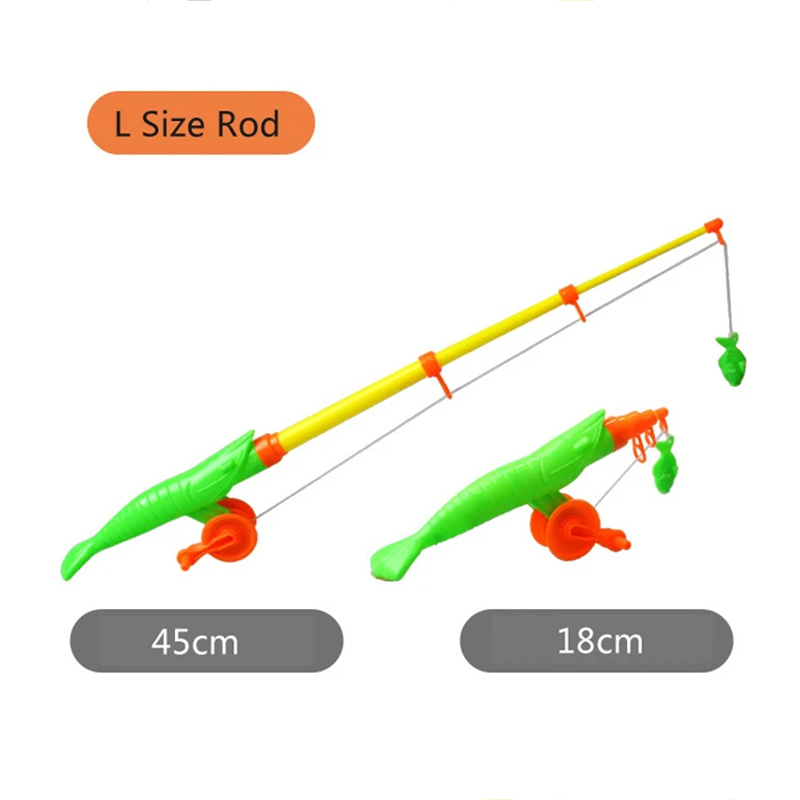 AliExpress Kids Fishing Toy Set Play Water Toys for Baby Magnetic Rod and Fish Indoor Outdoor Leisure Entertainment Games for Children TMZ, view 6