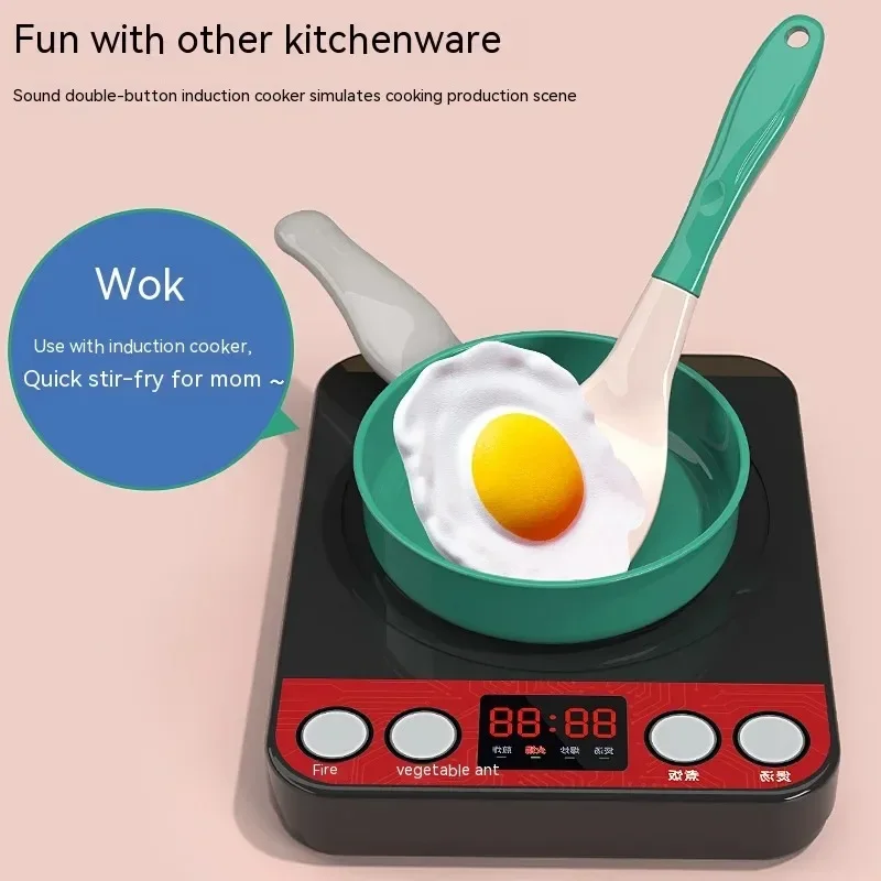AliExpress Kids Kitchen Toys Set 92/69/59 PCS Play Kitchen Accessories Kit with Play Pots Pretend Food Cooking Toy Toddler Girls Boy Gift, view 5