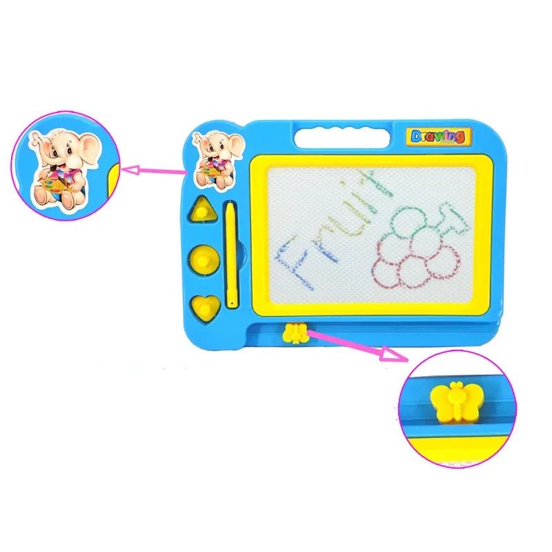AliExpress Kids Magnetic Drawing Board - Writing Pad & Color Graffiti Toy, Educational Doodle Art Set Best Gift for Children, view 2