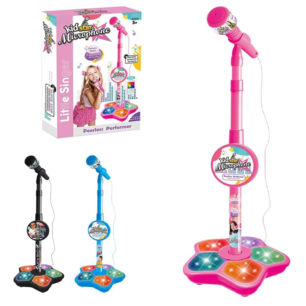 AliExpress Kids Microphone Stand Toy Portable Children's Karaoke Electronic Durable Party Karaoke Microphone Stand Kids Karaoke Machine, view 6
