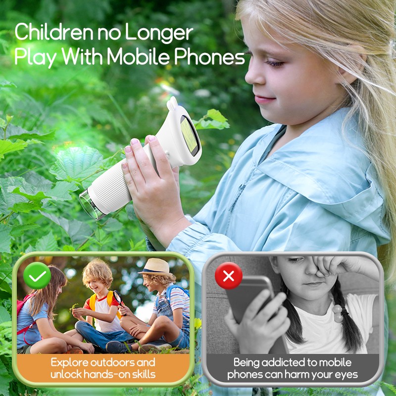 AliExpress Kids Microscope 1000x Magnifier Microscope 200 Megapixels With LED Photo Video Function Educational Toys Science For Children, view 2