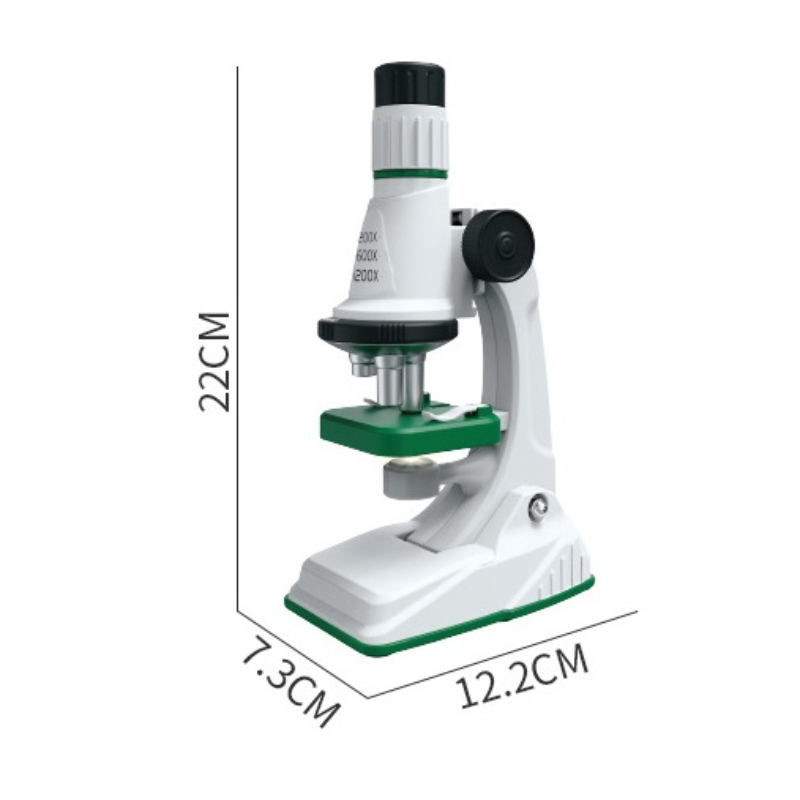 AliExpress Kids Microscope Kit 200x 600x 1200x Biological Science Stem Toy Hand Loupe School Educational Pocket Microscope with LED Light, view 6