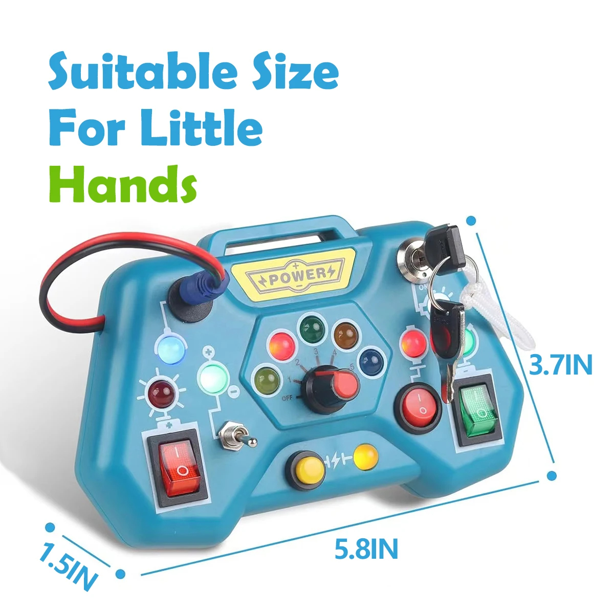 AliExpress Kids Montessori Busy Board, Early Educational Toy, Perfect Travel & Gift for Toddlers, view 5