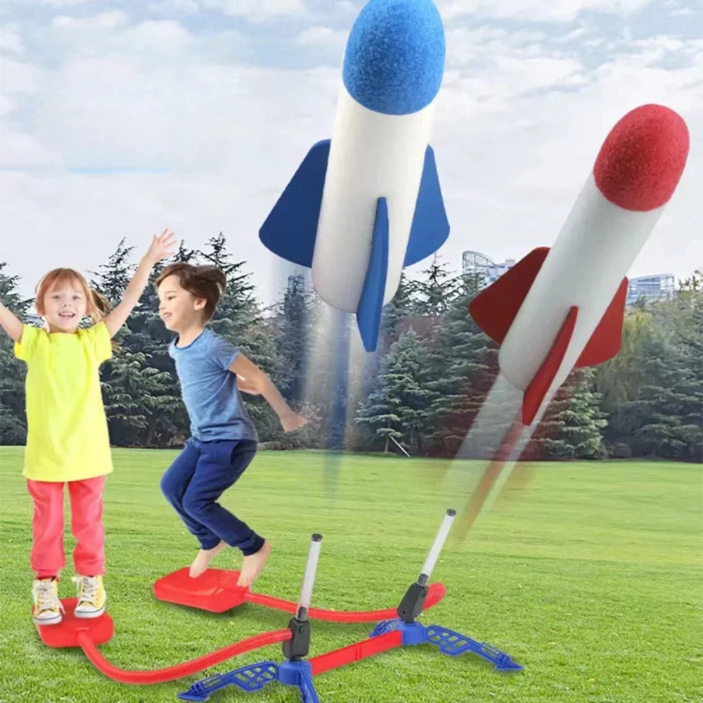 AliExpress Kids Foot-Pump Rocket Launcher Toy