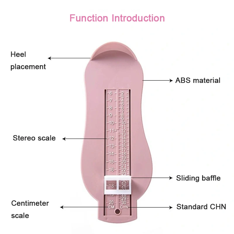 AliExpress Kids Foot Length Measuring Gauge for Shoes, view 4