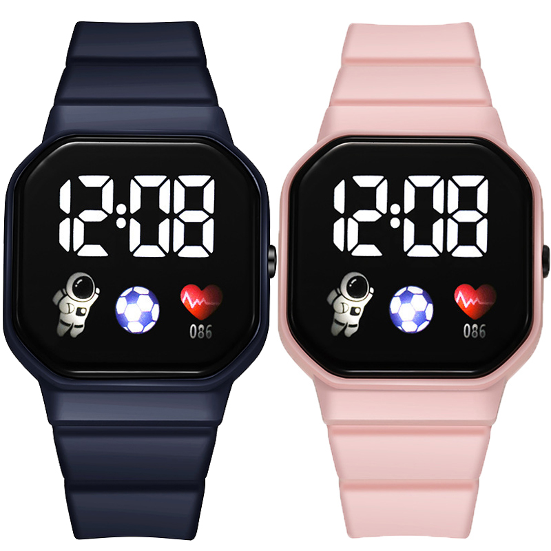 AliExpress Kids LED Digital Football Sports Watch