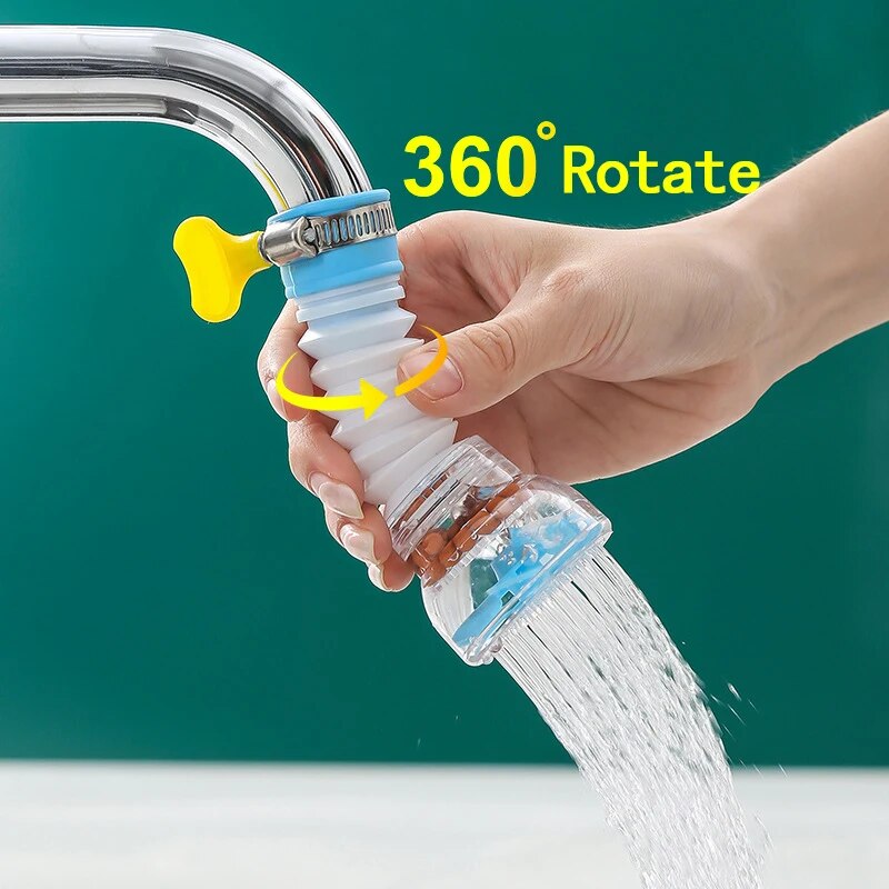AliExpress Rotating Anti-Splash Faucet Filter Attachment, view 4