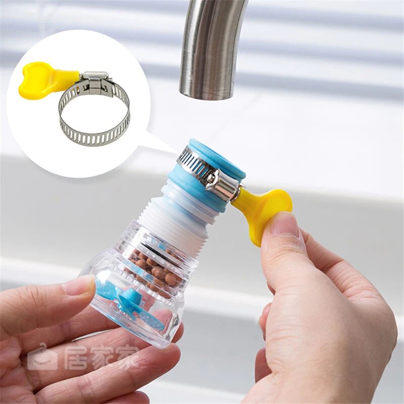 AliExpress Rotating Anti-Splash Faucet Filter Attachment, view 5