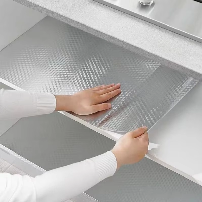 AliExpress Heat-Resistant Aluminum Foil Kitchen Wall Stickers, view 4
