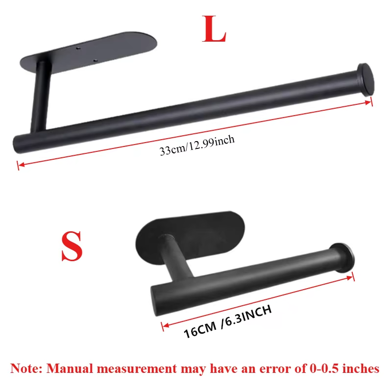 AliExpress Adhesive Paper Towel and Toilet Roll Holder, view 2