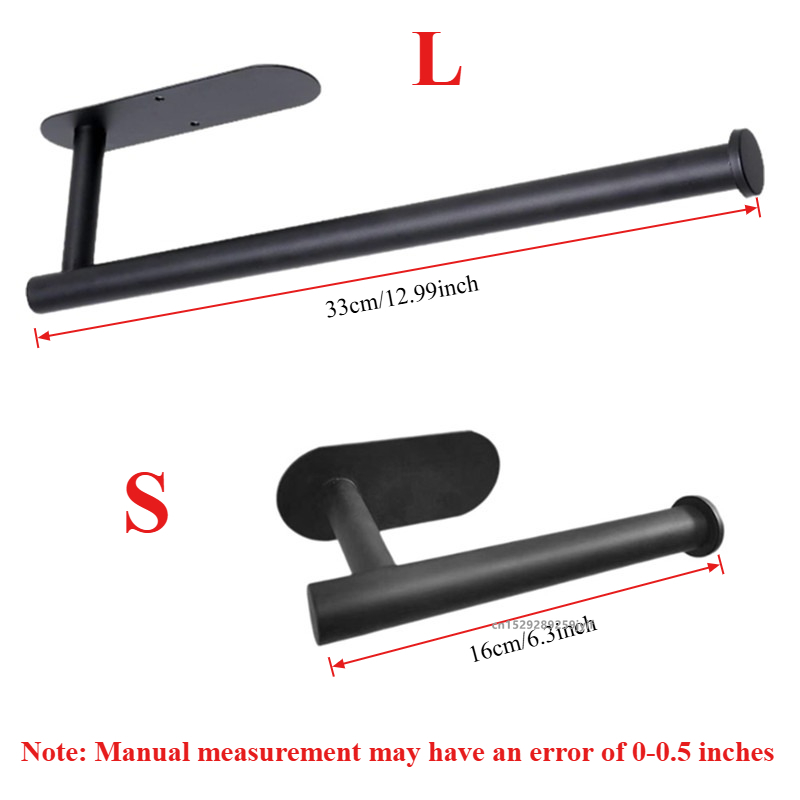 AliExpress Adhesive Wall-Mount Paper Towel Holder, view 2