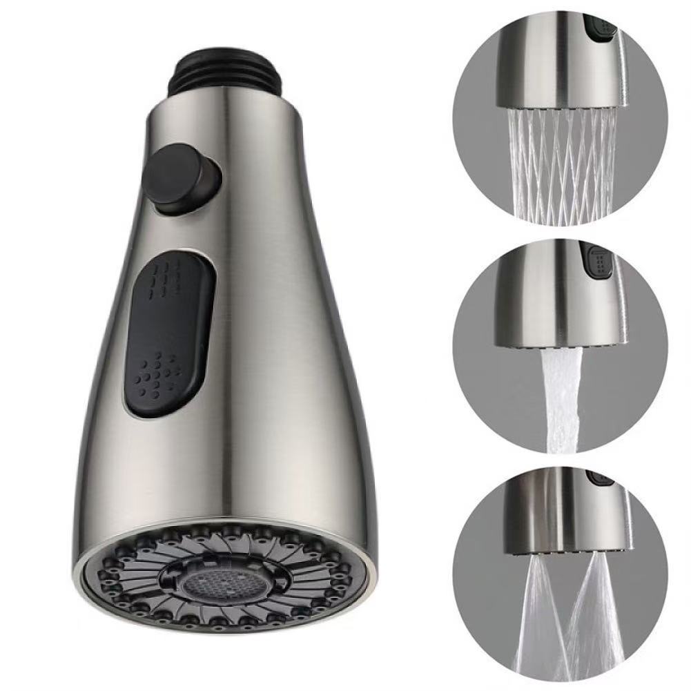 AliExpress 3-Mode Pull-Out Kitchen Faucet Sprayer Nozzle, view 2