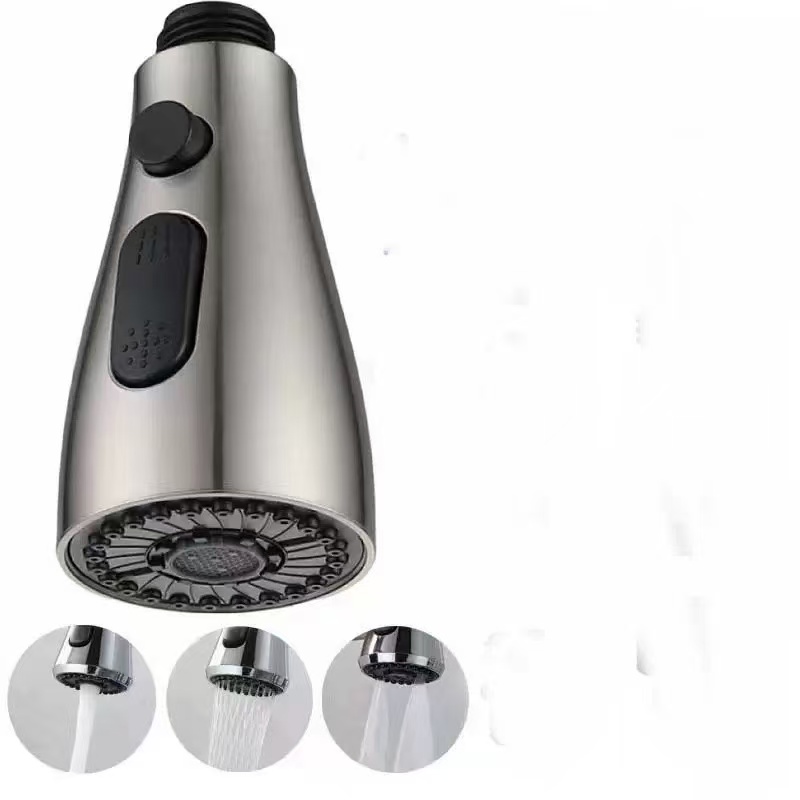 AliExpress 3-Mode Pull-Out Kitchen Faucet Sprayer Nozzle, view 4