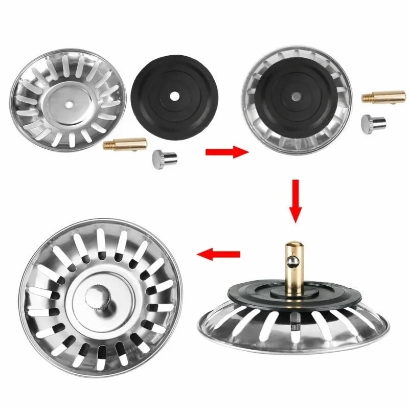 AliExpress Kitchen Sink Strainer Stopper and Waste Plug, view 5