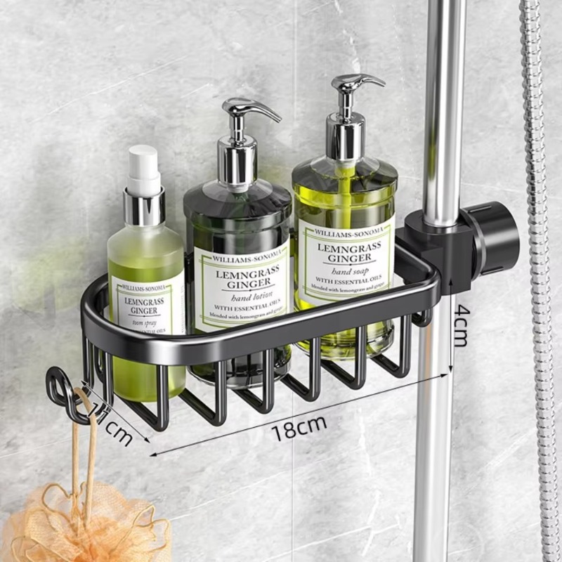 AliExpress Aluminum Kitchen Sink Drain Rack Organizer, view 6
