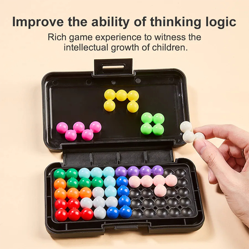 AliExpress KNYYSECQ Magic Bead Challenge Puzzle Building Blocks Children's Small Toys for Boys and Girls Puzzle and Stress Relief Toys, view 5