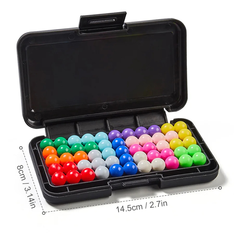 AliExpress KNYYSECQ Magic Bead Challenge Puzzle Building Blocks Children's Small Toys for Boys and Girls Puzzle and Stress Relief Toys, view 6