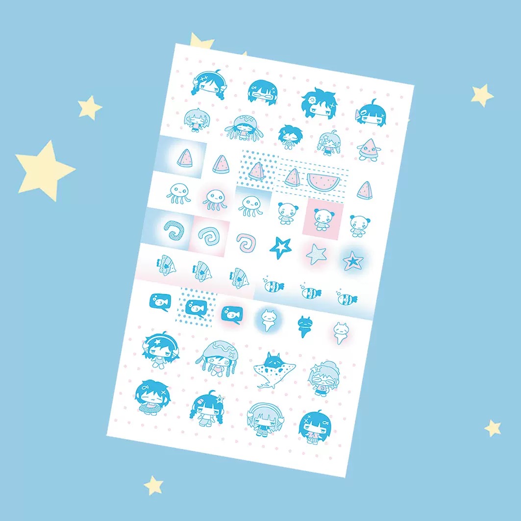 AliExpress Korea Cute Summer Retro Girl Character Stickers Hand Account Phone Case Notebook Diary Planner Scrapbook DIY Decorative Stickers, view 6