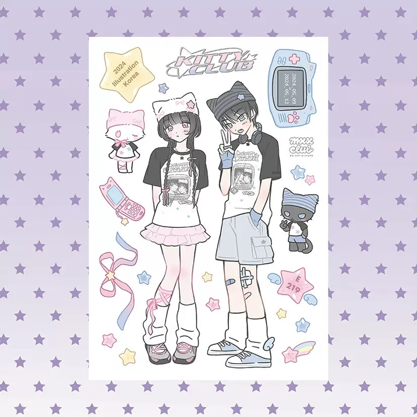 AliExpress Korea MXX Cute Sexy Cartoon Girl Character Stickers Hand Account Diary Notebook Planner Scrapbook DIY Decorative Stickers, view 6