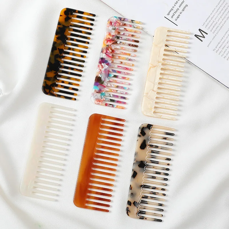 AliExpress Wide-Tooth Acetate Anti-Static Hair Comb
