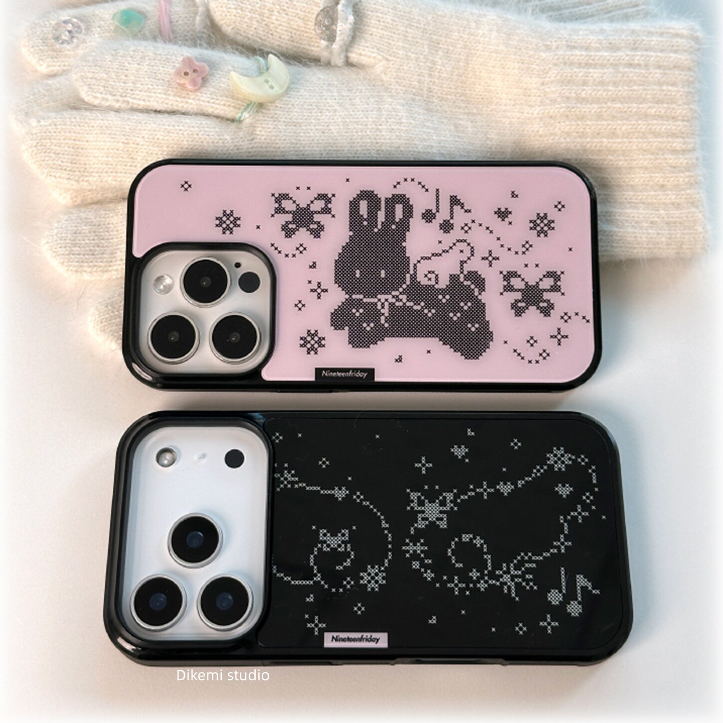 AliExpress Pixel Rabbit Angel Wings Silicone Phone Case