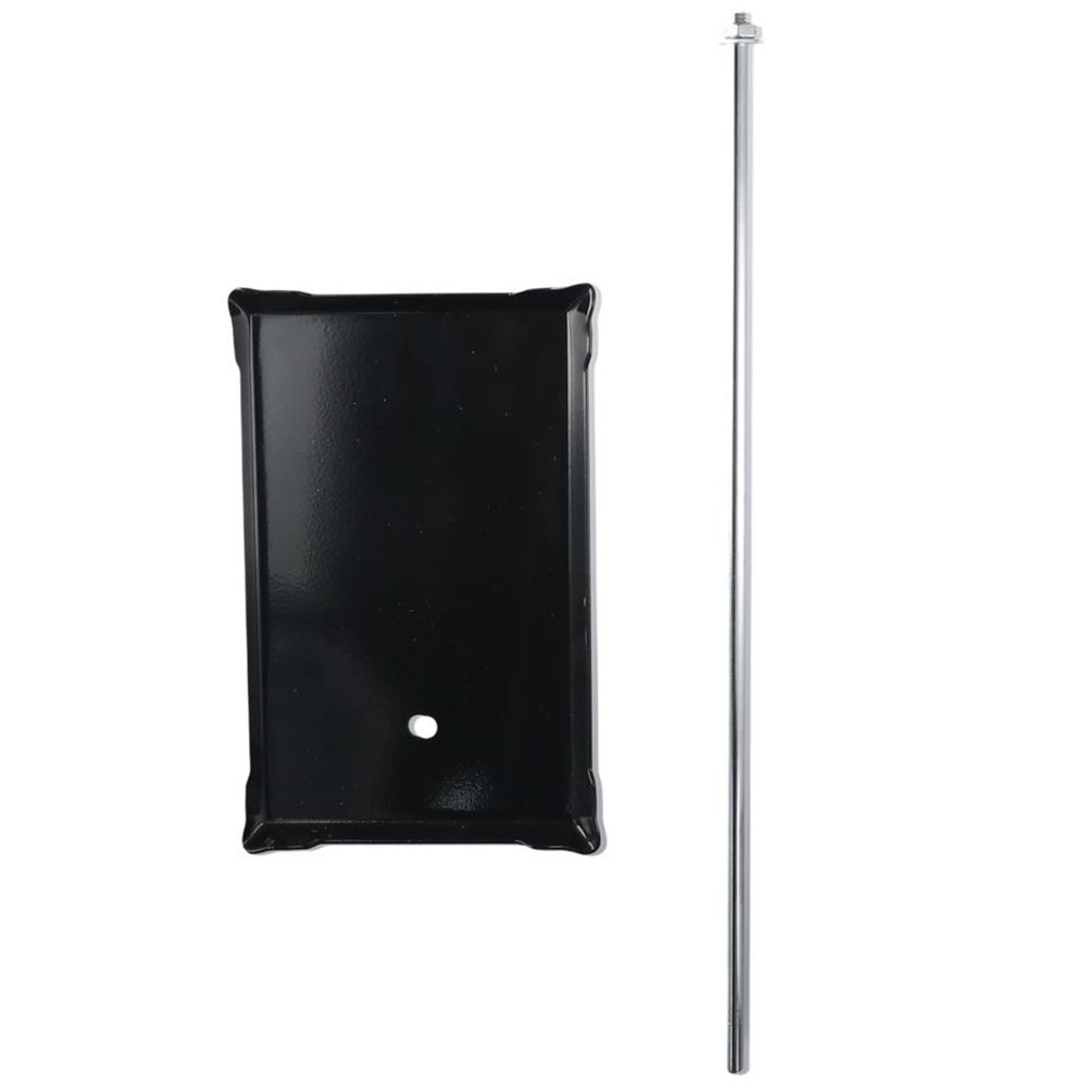 AliExpress Laboratory Stands Support Set, Steel Lab Stand Set with Cast Iron Base, Rod 16" L with Burette Clamp and Flask Ring Clamps, view 6